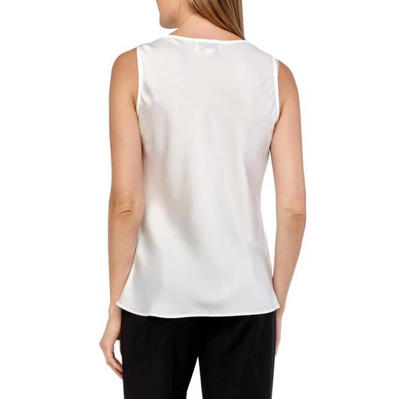 NEW JOSEPH RIBKOFF satin tank top in vanilla - Picture 3 of 3